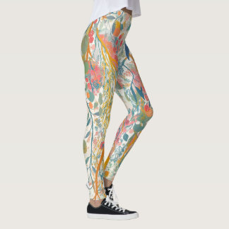 Blommigt Leggings