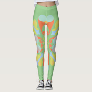Blommigt Leggings