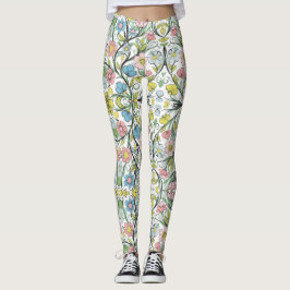 Blommigt Leggings2 Leggings