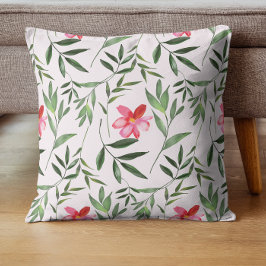 Blommigt Light & Loely Kudde