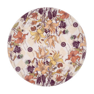 Blommigt Light Raster Illustration