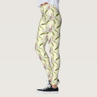 Blommigt Lillies Cream Snyggt