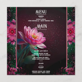 Blommigt Lotus Bröllop Suite | Starry Night Romant Program