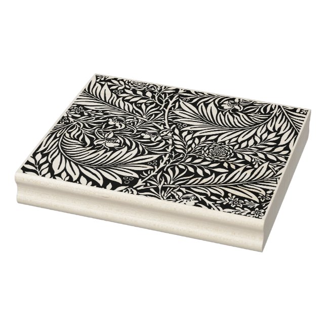 Blommigt Löv - William Morris Stämpel (Stämpel)