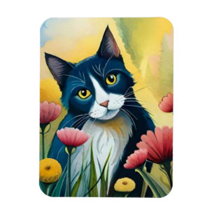 Blommigt Magnet