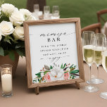 Blommigt Magnolia Ro Möhippa Mimosa Pub-tecken Poster<br><div class="desc">Lägg till lite elegans och charm till din möhippa med vår Blommigt Magnolia Ro Mimosa Pub Sign. Det här vackert designade tecknet har delikat magnolia och ro blommigt accents,  skapar det perfekten som tillägg till din Mimosa pub-installation.</div>