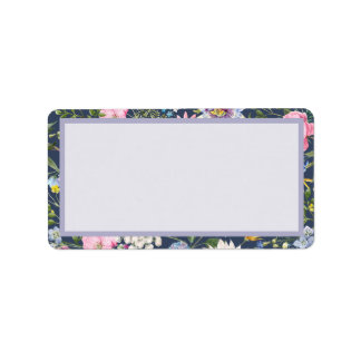 Blommigt - Maisy Adressetikett