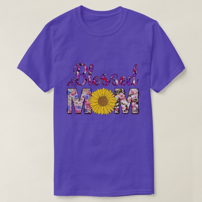 BLOMMIGT MAMMA 6 T SHIRT (Design framsida)