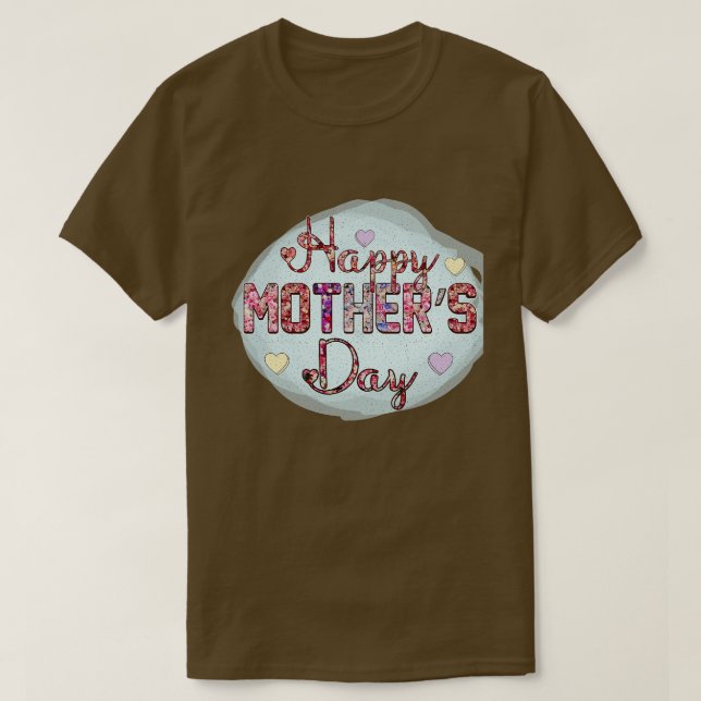 BLOMMIGT MAMMA 8 T SHIRT (Design framsida)