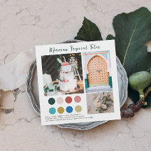 Blommigt | Marockansk tropisk palett Färg