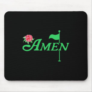 Blommigt Master Golfer Golf Älskare Golf Flower Wo Musmatta