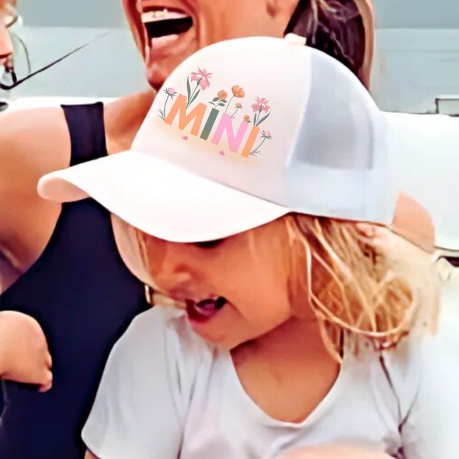 Blommigt Matching Mamma dotter Keps (Skapare uppladdad)