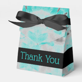 Blommigt med Grått Bröllop Presentaskar