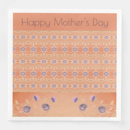 Blommigt med mönster pappersservett