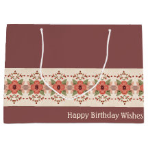 Blommigt med Rosa och persikor