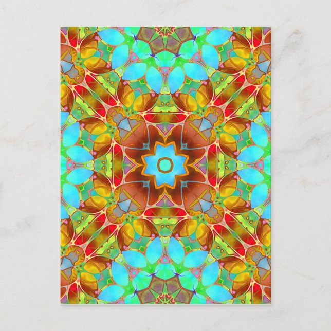 Blommigt med vykort, artikel G410 Vykort (Framsida)