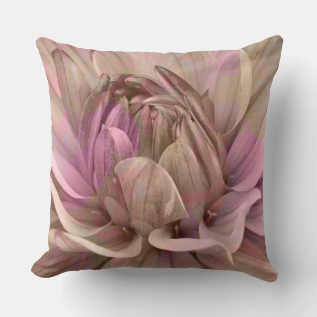 Blommigt Melody Rerversible Pillow Kudde (Framsida)