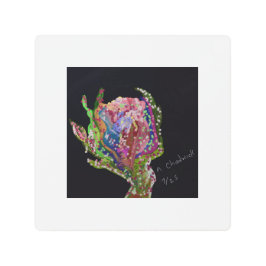 Blommigt Metall Wall Art Art