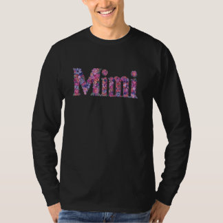 Blommigt Mimi Prestige från farmors födelsedag Chr T Shirt