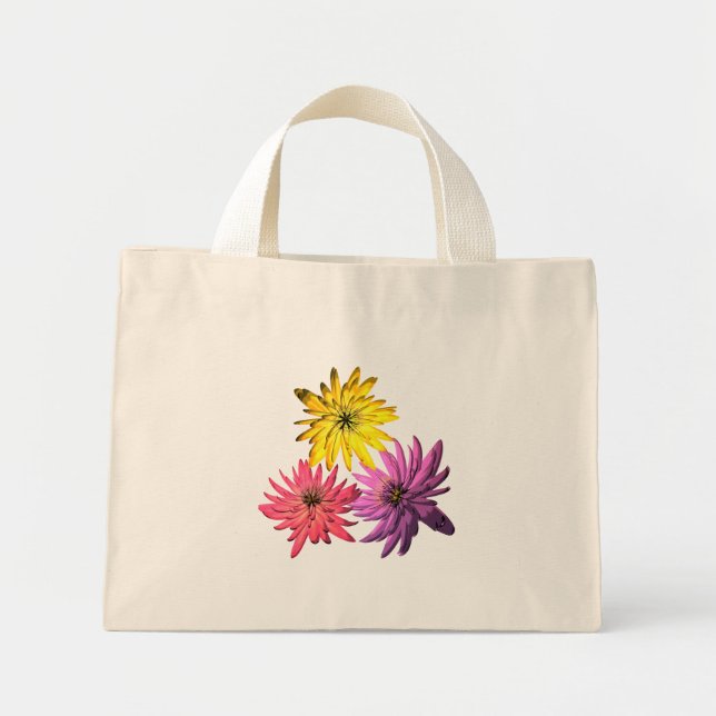 blommigt mini tygkasse (Framsidan)