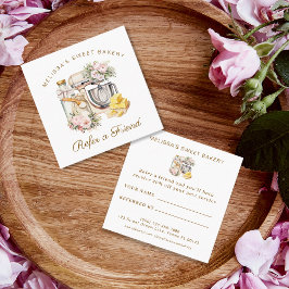 Blommigt Mixer Bakery Cooking Refa a Friend Rabattkort