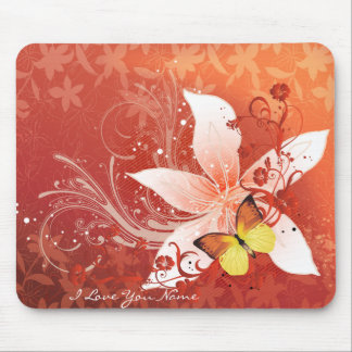 Blommigt Mode 11 Mousepad Musmatta