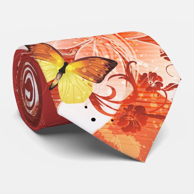 Blommigt Mode 11 Tie Slips (Rullad)