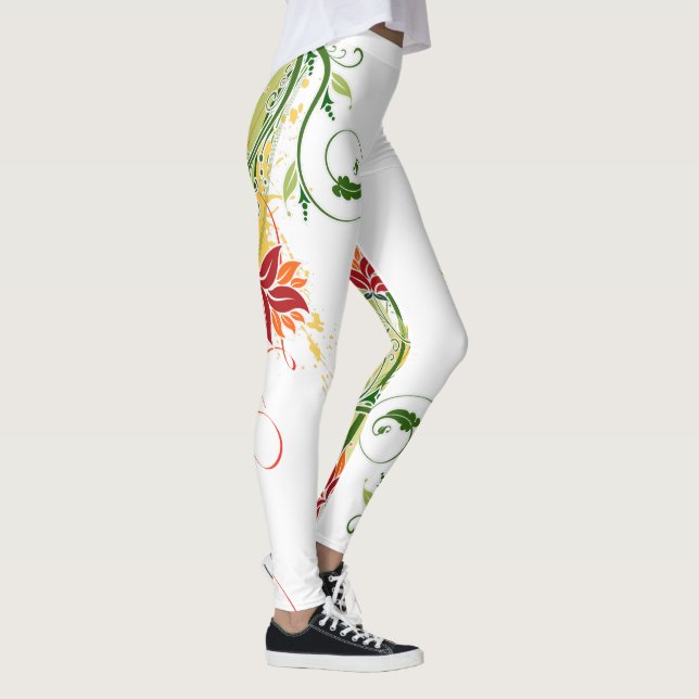 BLOMMIGT MODE 1 LEGGINGS (Höger)