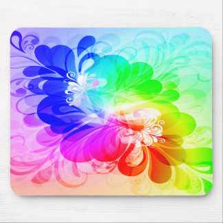 Blommigt Mode 5 Mousepad Musmatta
