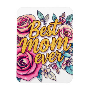 Blommigt Modern lyx Gift-samling Magnet