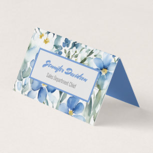 Blommigt Modern Professionell för minimal Elegant Visitkort