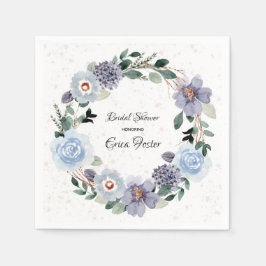 Blommigt Möhippa av andedräkt Pappersservett