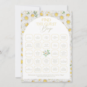 Blommigt Möhippa Bingo-spelinbjudan Inbjudningar