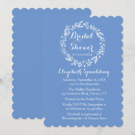 Blommigt Möhippa Blåkornros Flower Utandning Inbjudningar