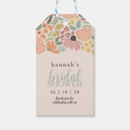 Blommigt Möhippa eller Bröllop Presentetikett