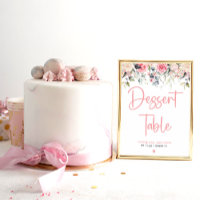  Blommigt | Möhippa för vattenfärg - Dessert-tecke