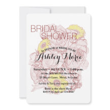 Blommigt Möhippa Terra Cotta Bouquet kontur