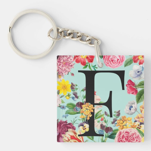 Blommigt Monogram (Framsidan)
