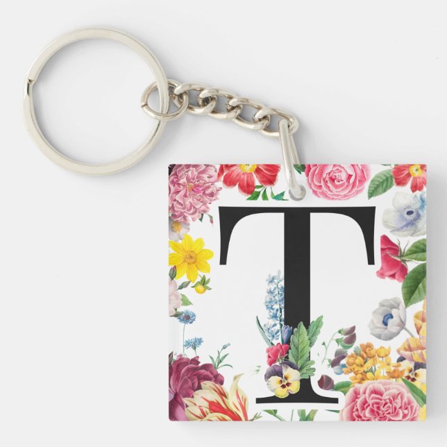 Blommigt Monogram (Framsidan)