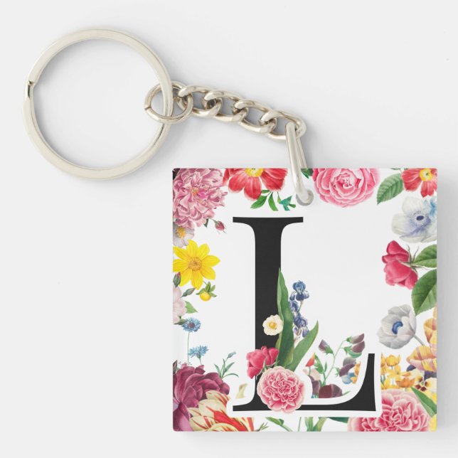 Blommigt Monogram (Framsidan)