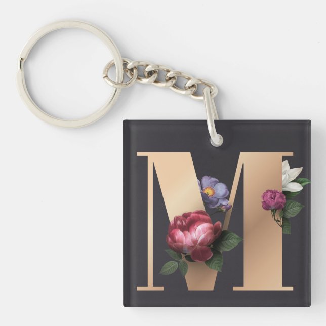 Blommigt Monogram (Framsidan)