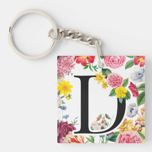 Blommigt Monogram (Framsidan)