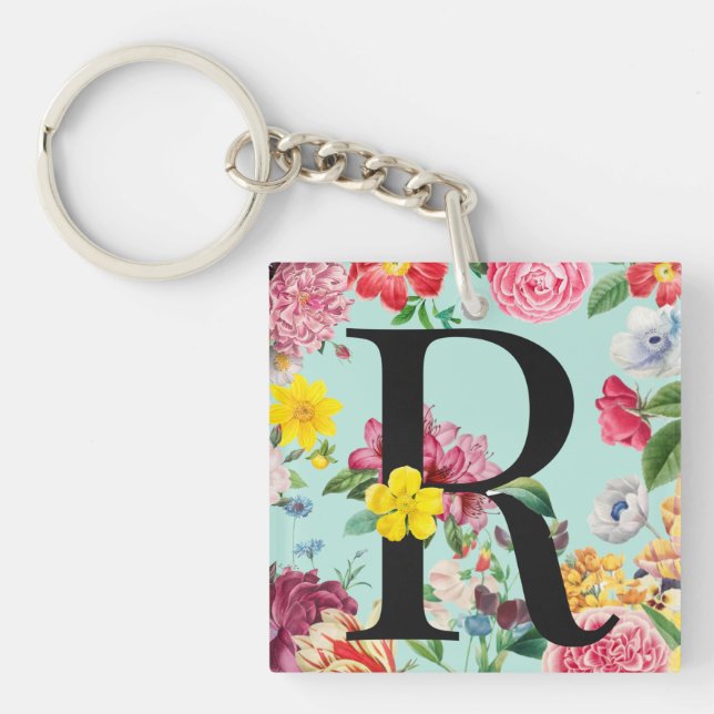 Blommigt Monogram (Framsidan)
