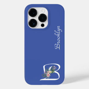 Blommigt Monogram B Pension