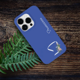 Blommigt Monogram F Pension