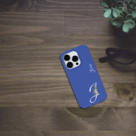 Blommigt Monogram J Pension