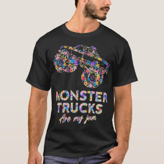 Blommigt Monster Lastbil är min Sylt-check T Shirt