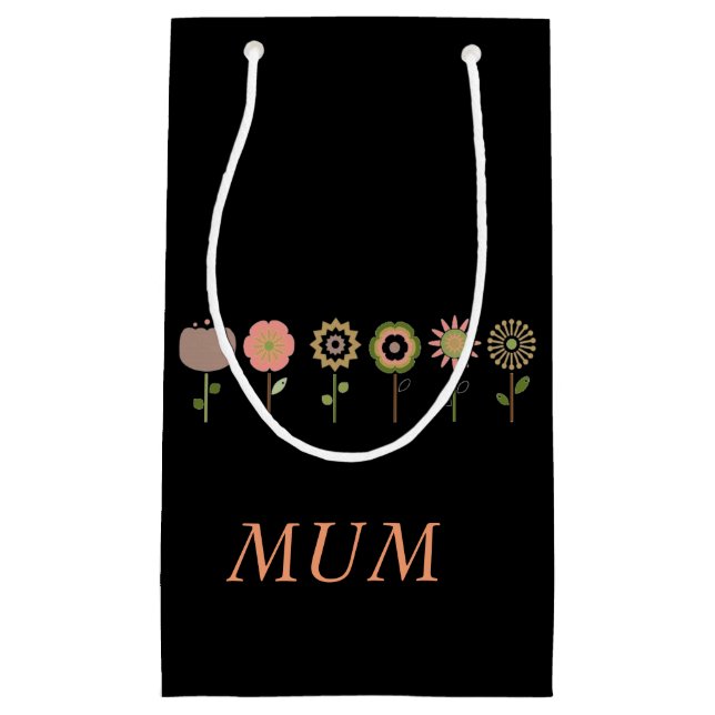 Blommigt Morsa Gift Bag (Framsidan)