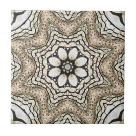 Blommigt Mosaic Nature Inspired Ceramic Tile Kakelplatta