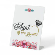 Blommigt Moster i groomen